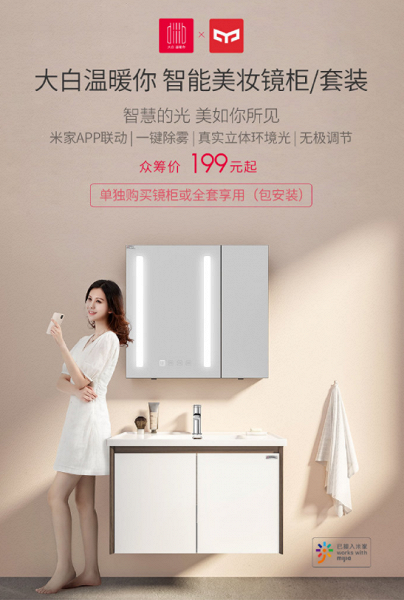 Зеркало для ванной Xiaomi
