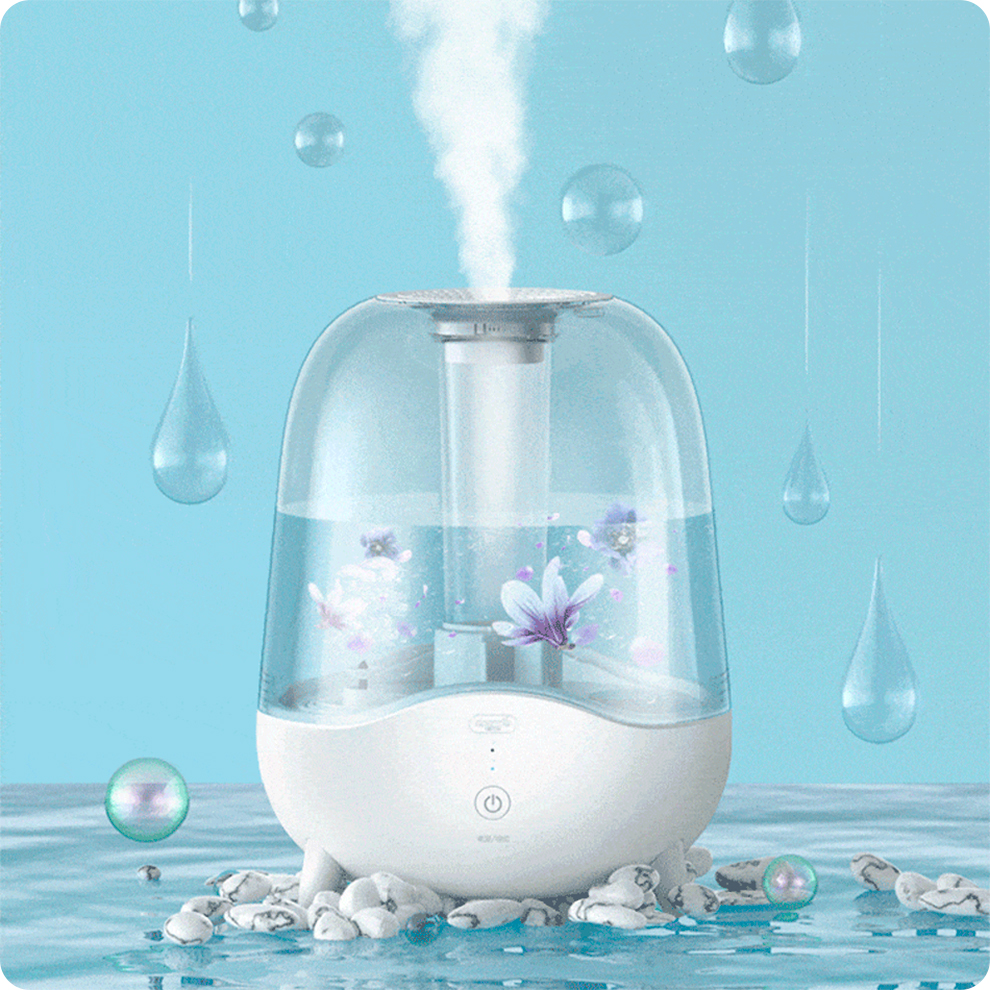 Увлажнитель воздуха Deerma Water Humidifier Transparent DEM-F325	